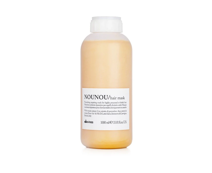 Davines Nounou Nourishing Repairing Mask (For Highly Processed or Brittle Hair) 1000ml/33.8oz