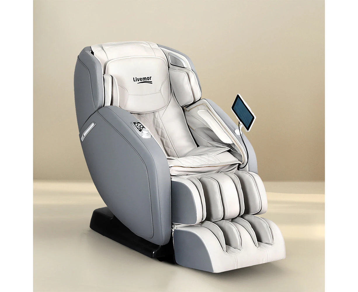 Livemor 4D Massage Chair Electric Recliner Home Massager Gary