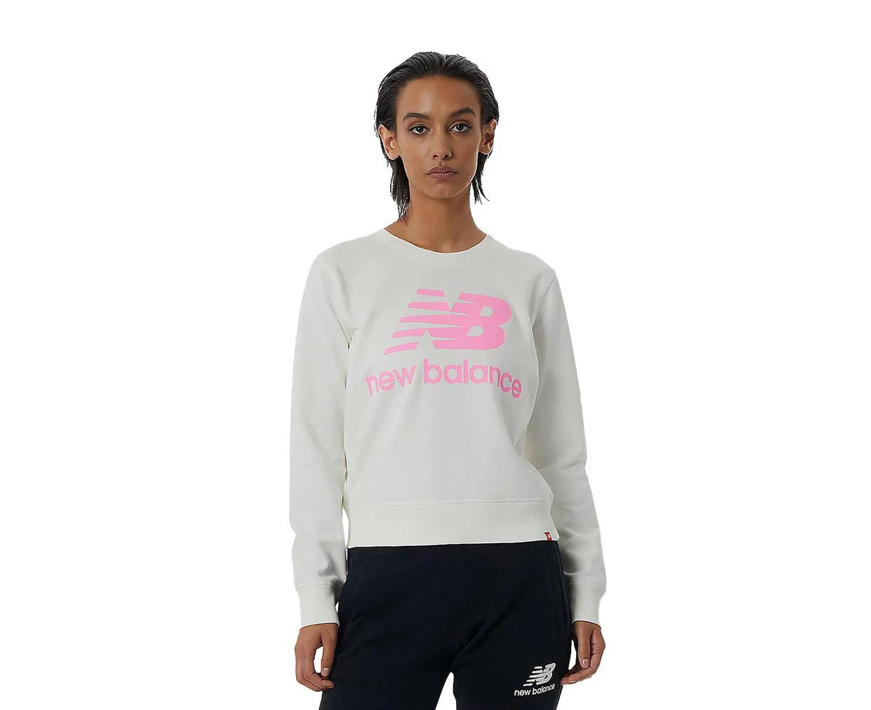 New Balance Essentials Crew Fleece Sweater Womens