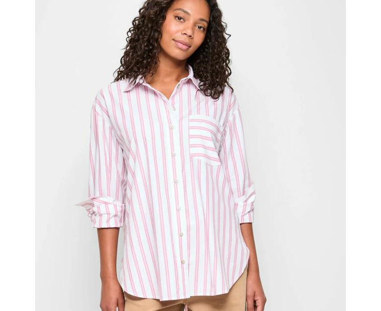 Target Oversized Stripe Shirt