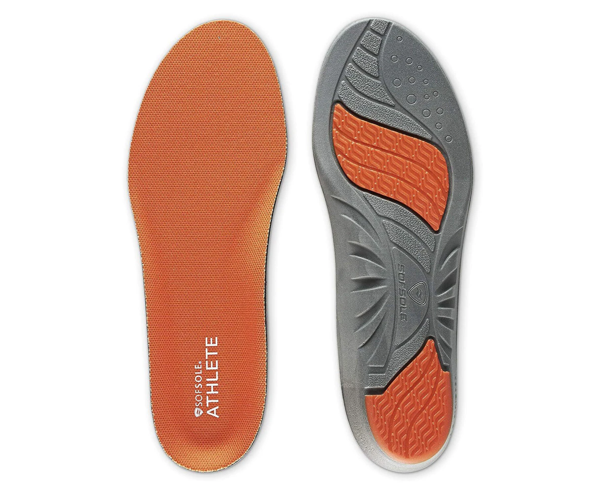 Sof Sole Athlete Full Length Shoe Insole Foot Cushion Support US Mens 13-14