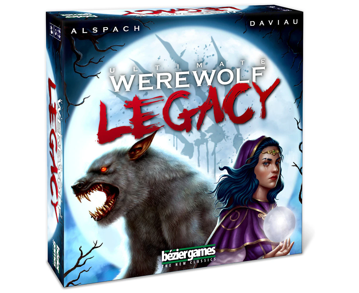 Bezier Games Ultimate Werewolf Legacy Interactive Kids/Children Card Game 13y+