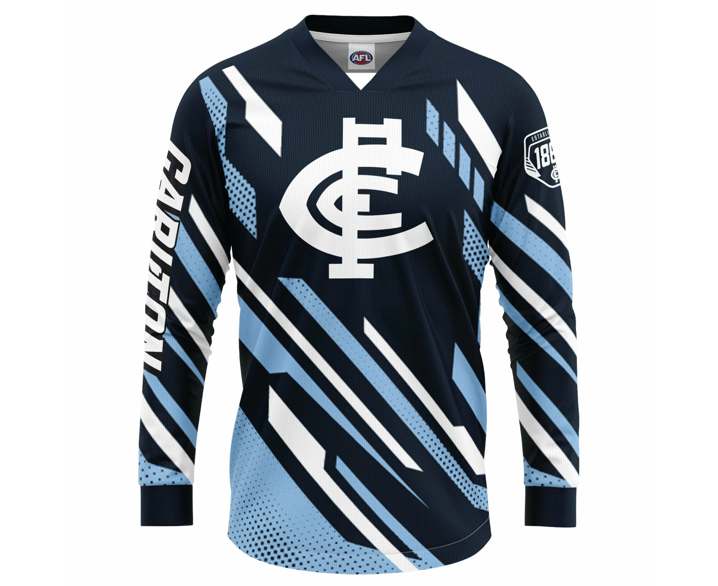 Carlton Blues AFL Footy Mens Blitz MX Jerseys