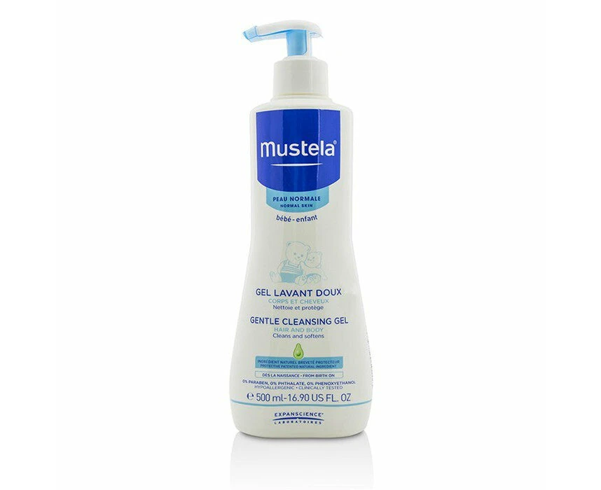 Mustela Gentle Cleansing Gel Hair & Body 500ml/16.9oz