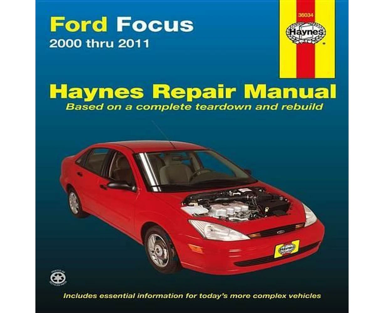 Ford Focus (2000-2011) Haynes Repair Manual (USA)