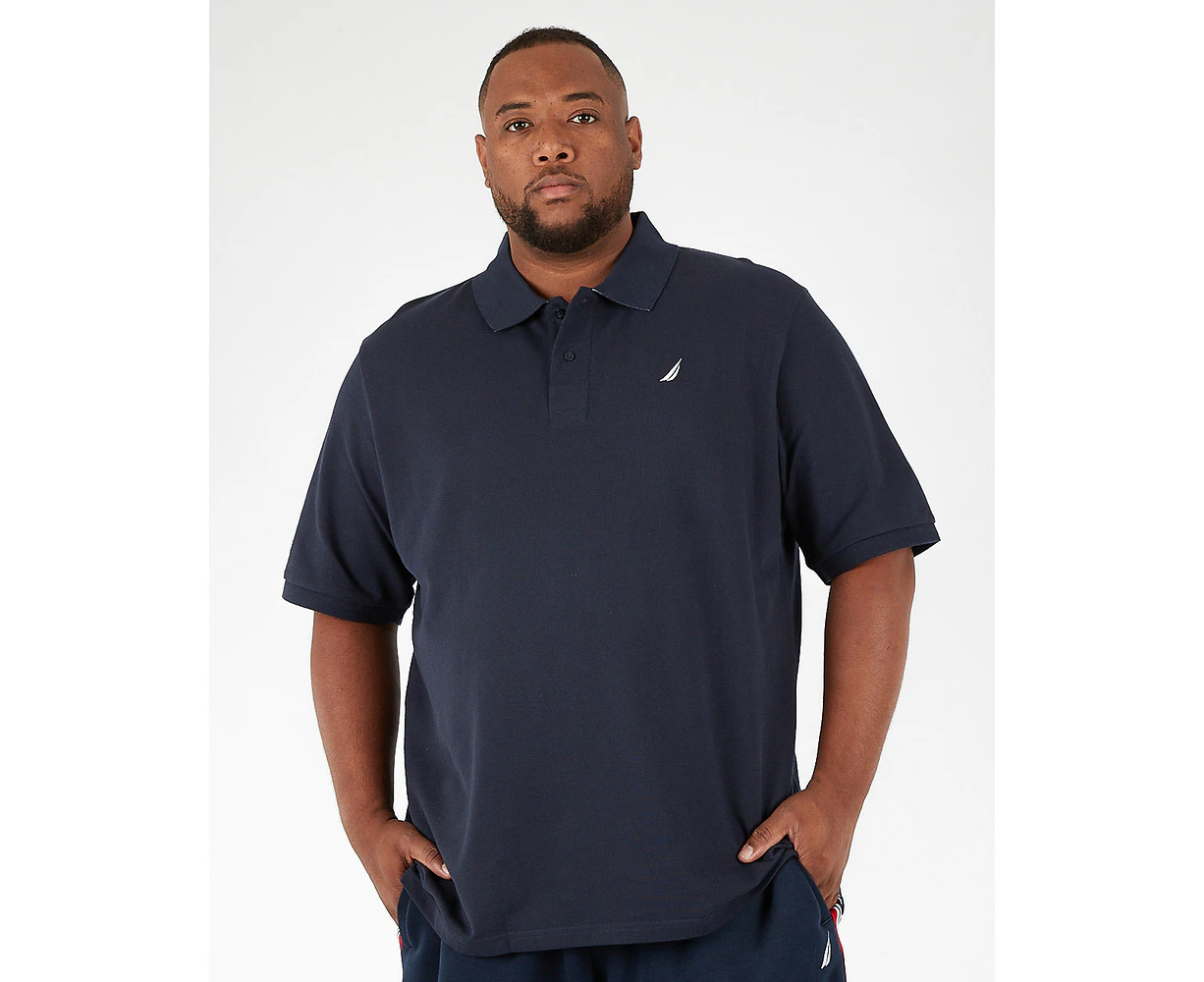 Nautica Big & Tall Brent Polo Navy