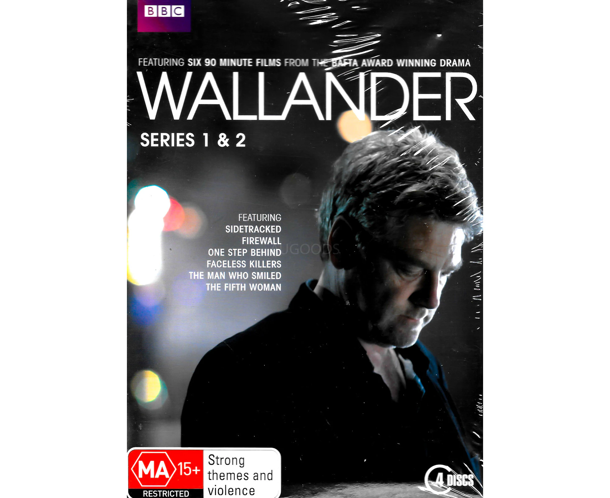 Wallander Series 1 & 2 - DVD Series Rare Aus Stock New Region 4