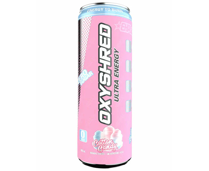 EHP Labs Oxyshred RTD | Ultra Energy Drink - Cotton Candy