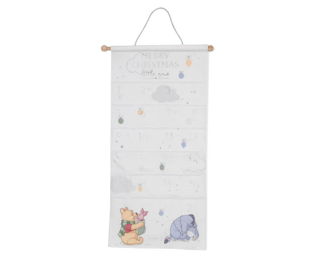 Magical Christmas Fabric Advent - Calendar Pooh & Friends