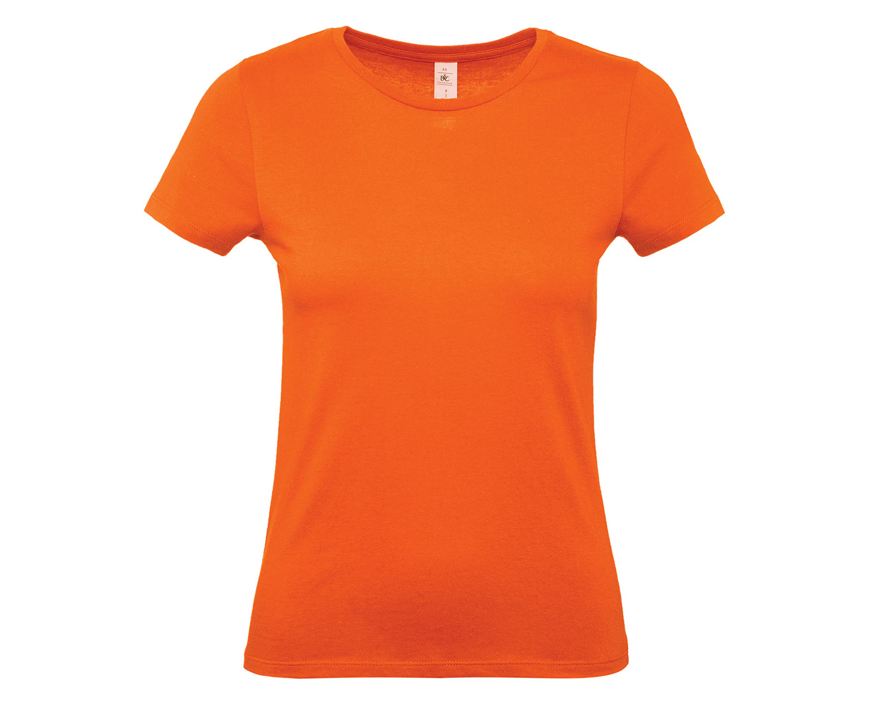 B&C Womens #E150 T-Shirt (Orange) - RW6634