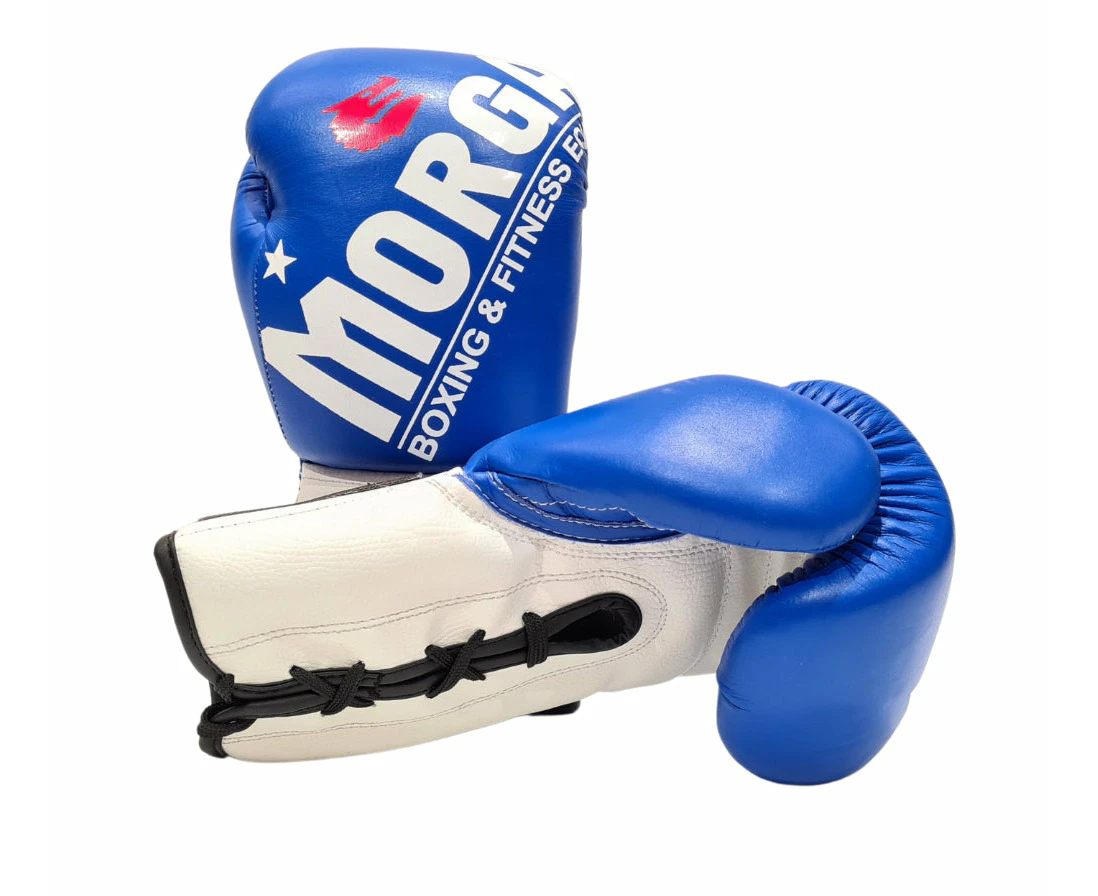 Morgan V2 Fight Night Boxing Gloves - Blue