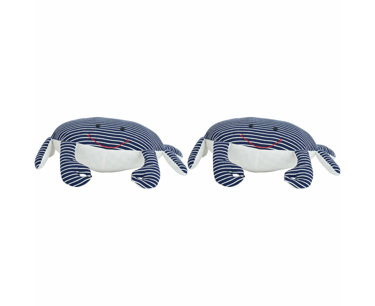 2PK Annabel Trends Sea Animal Themed Doorstop 31x21cm Home/Room Decoration Crab