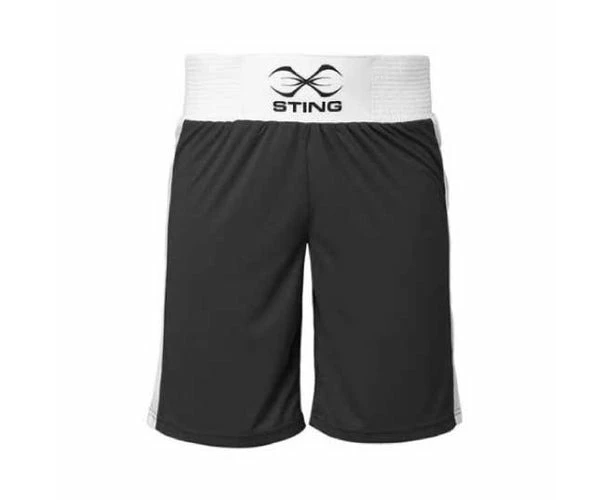 Sting Mens Mettle Boxing Shorts - Black