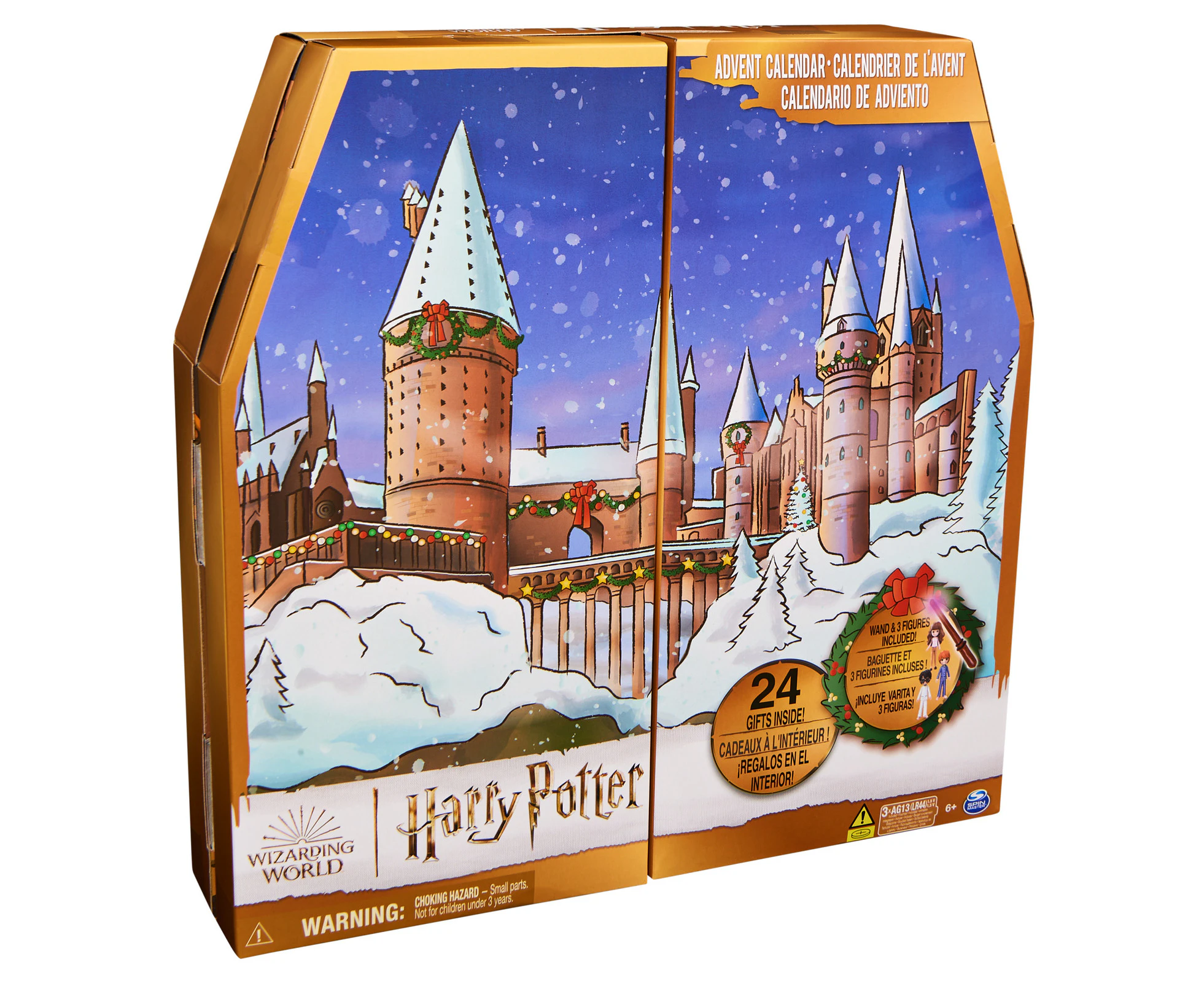 Spin Master Harry Potter Advent Calendar w/24-Gifts Set Kids/Children Toy 6+