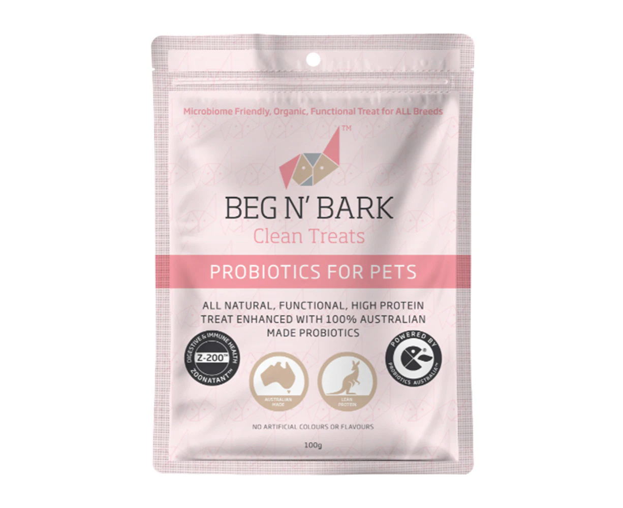 Ipromea Beg N Bark Clean Treats All Natural Probiotics for Pets 100g