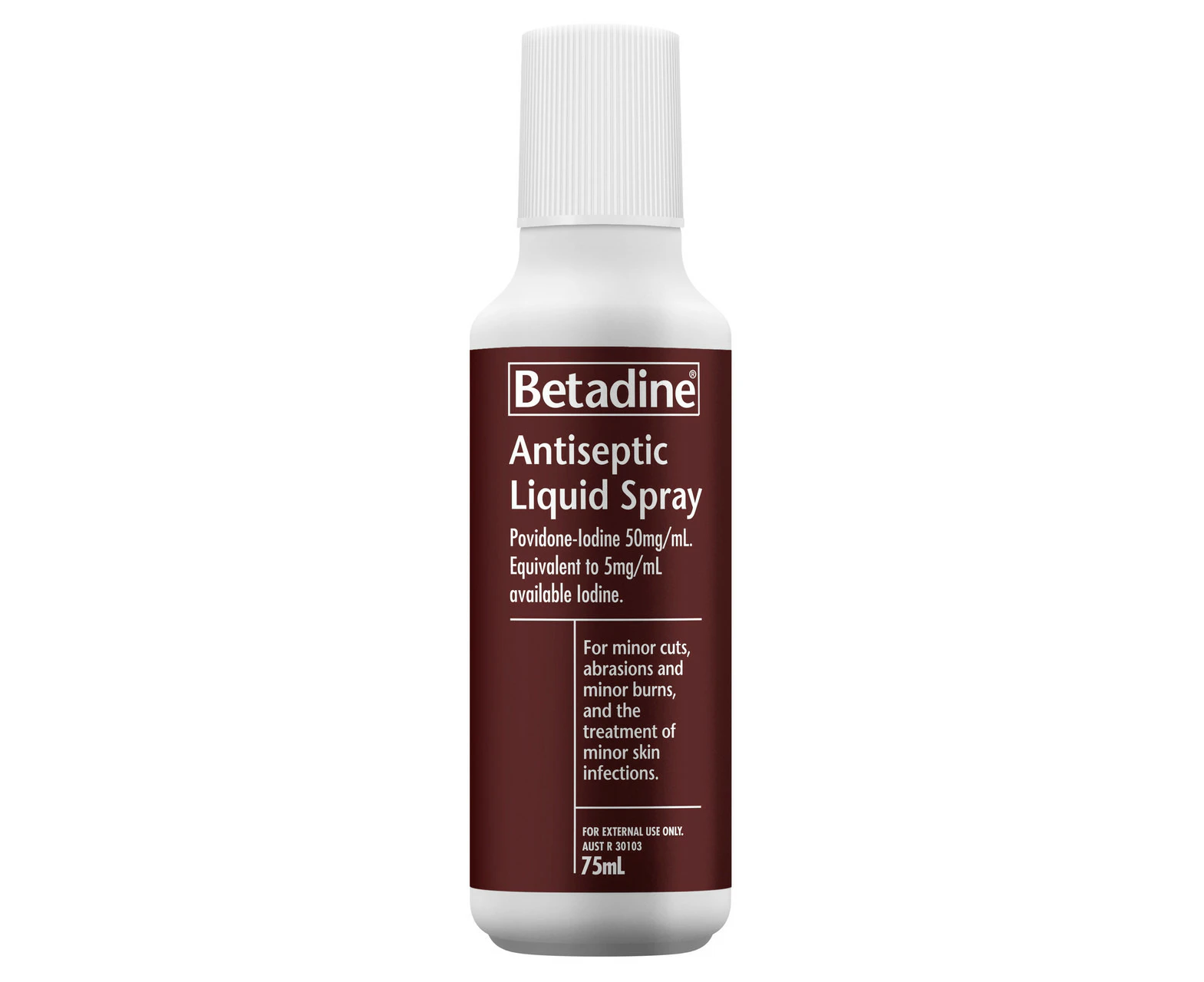 Betadine Antiseptic Liquid Spray 75mL