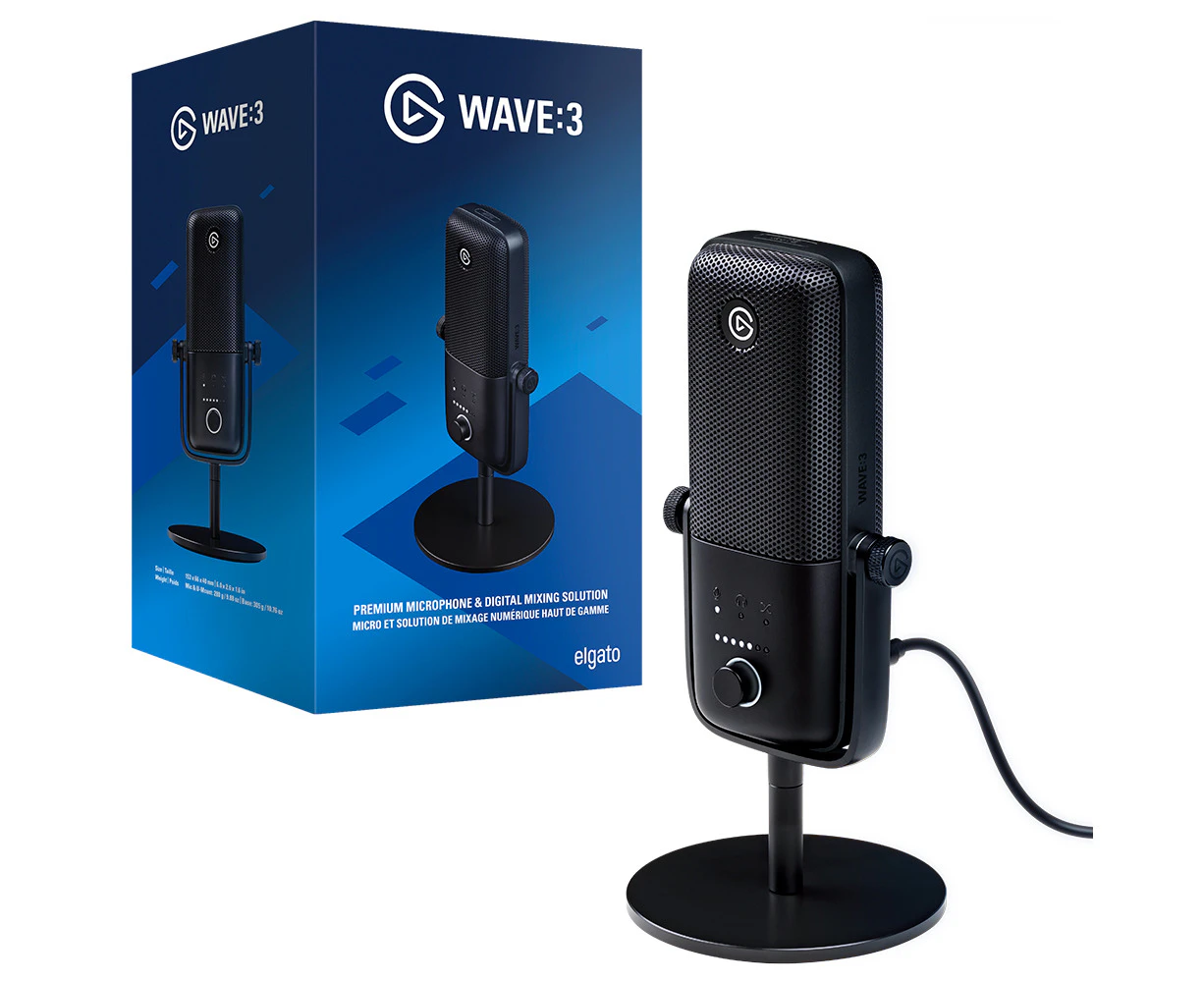 Elgato Wave:3 USB Condenser Microphone