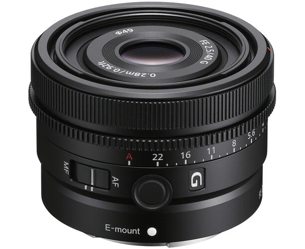 Sony 40mm F2.5 G E-Mount Full Frame Lens