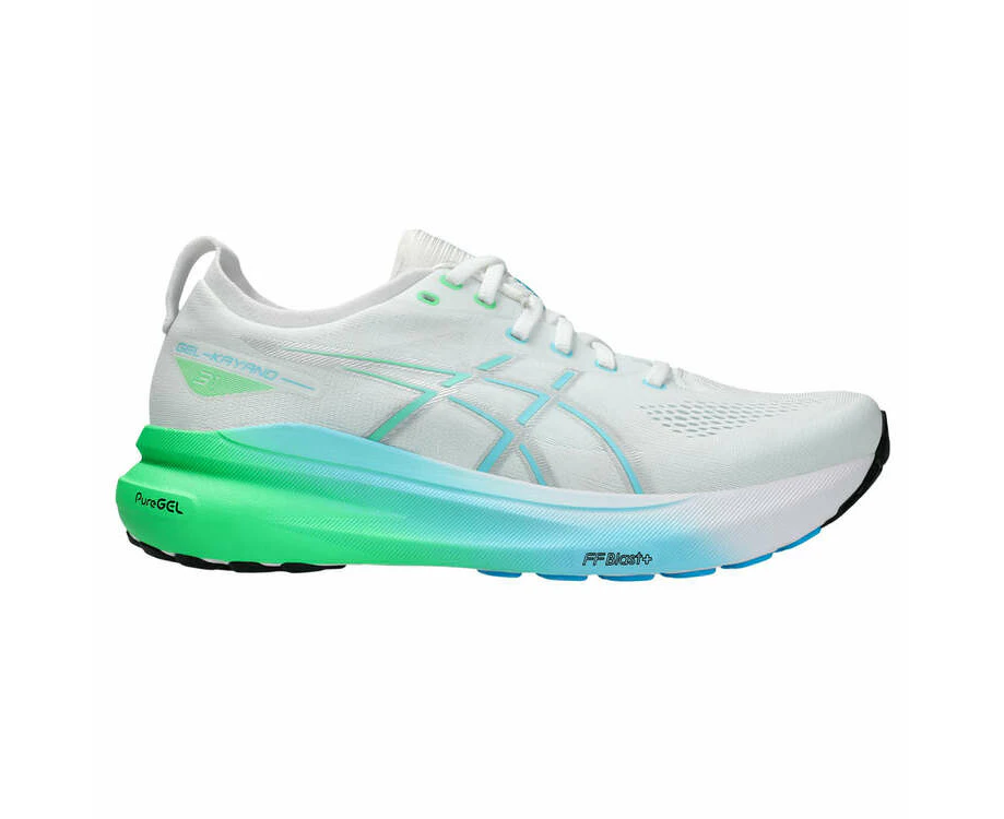 Asics GEL Kayano 31 Mens Running Shoes - White/Blue