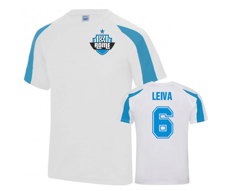 Lucas Leiva Lazio Sports Training Jersey (White)