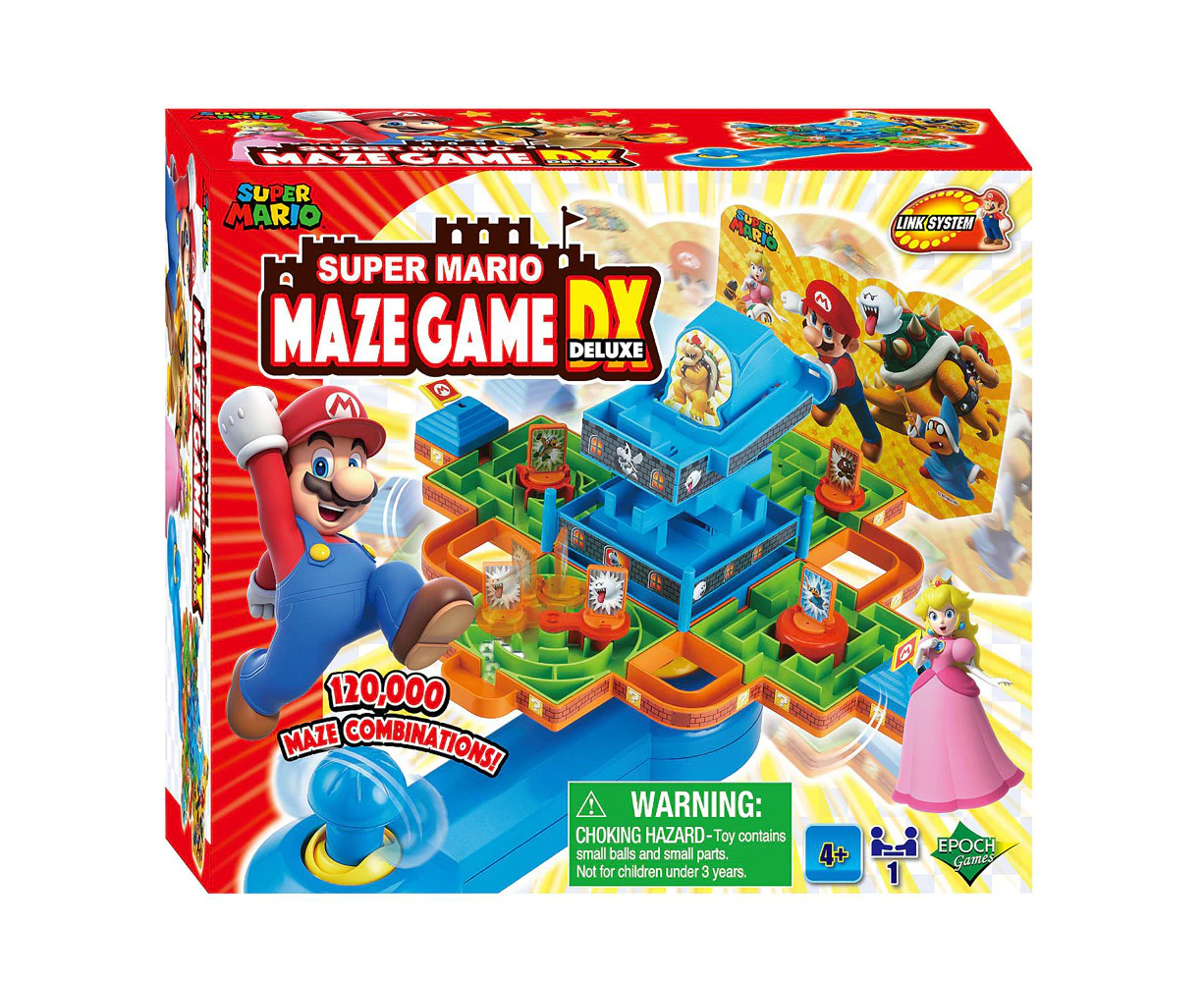 Super Mario Maze Game DX Educational Kids/Childrens Interactive Toy Playset 3+