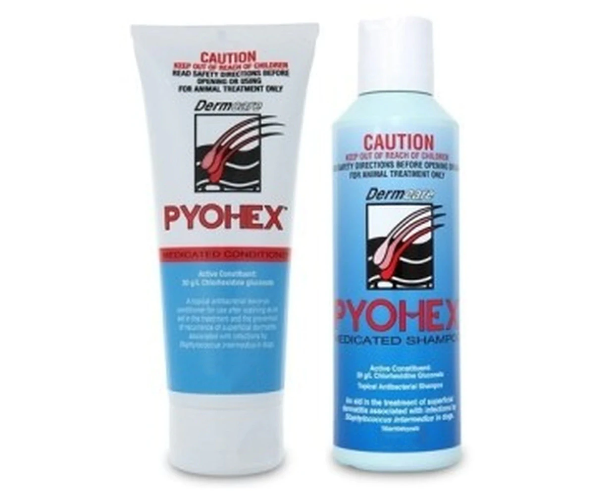 Pyohex Medicated Dog Shampoo & Conditioner Starter Pack