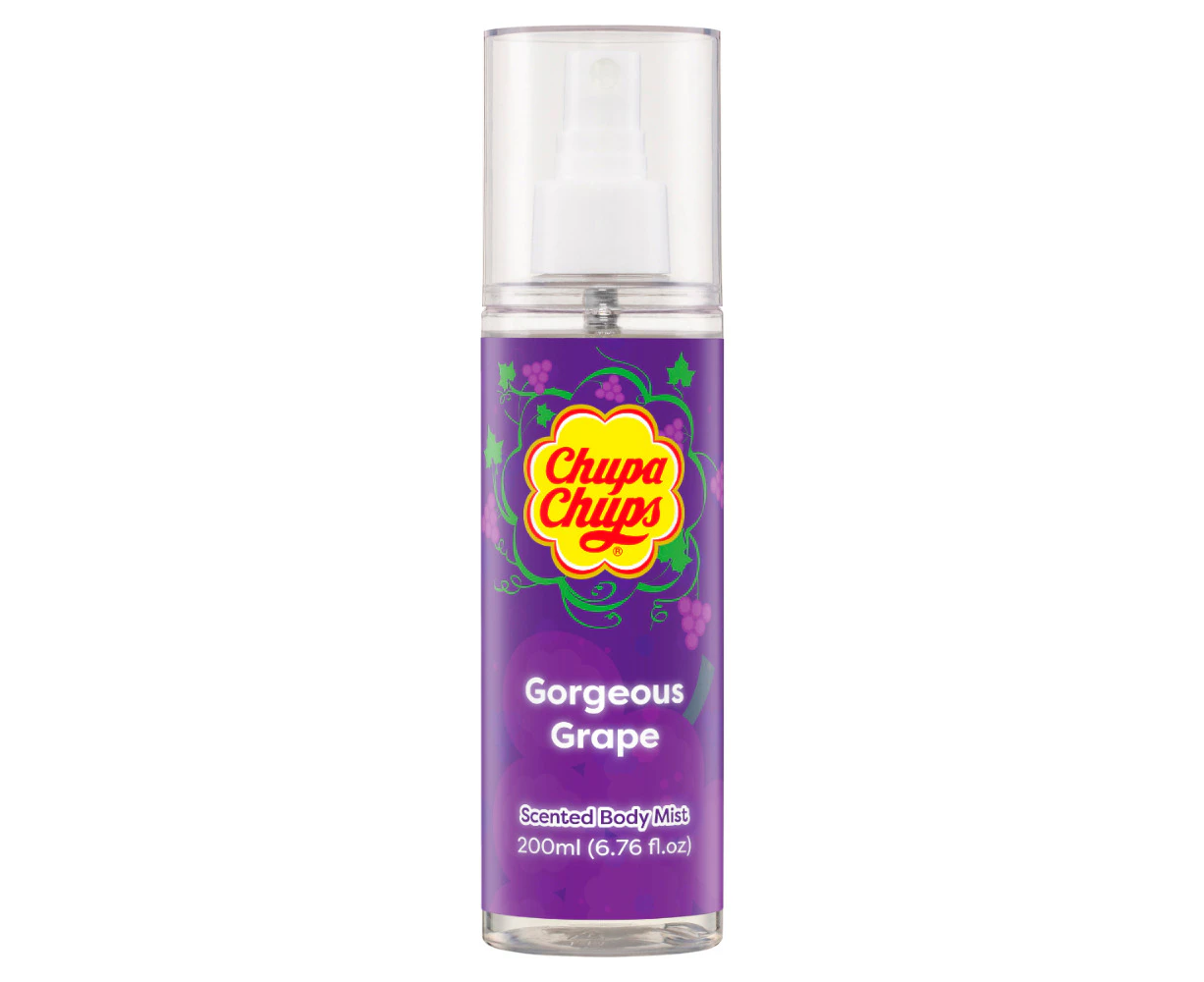 Chupa Chups Goregeous Grape Scented Body Mist 200ml