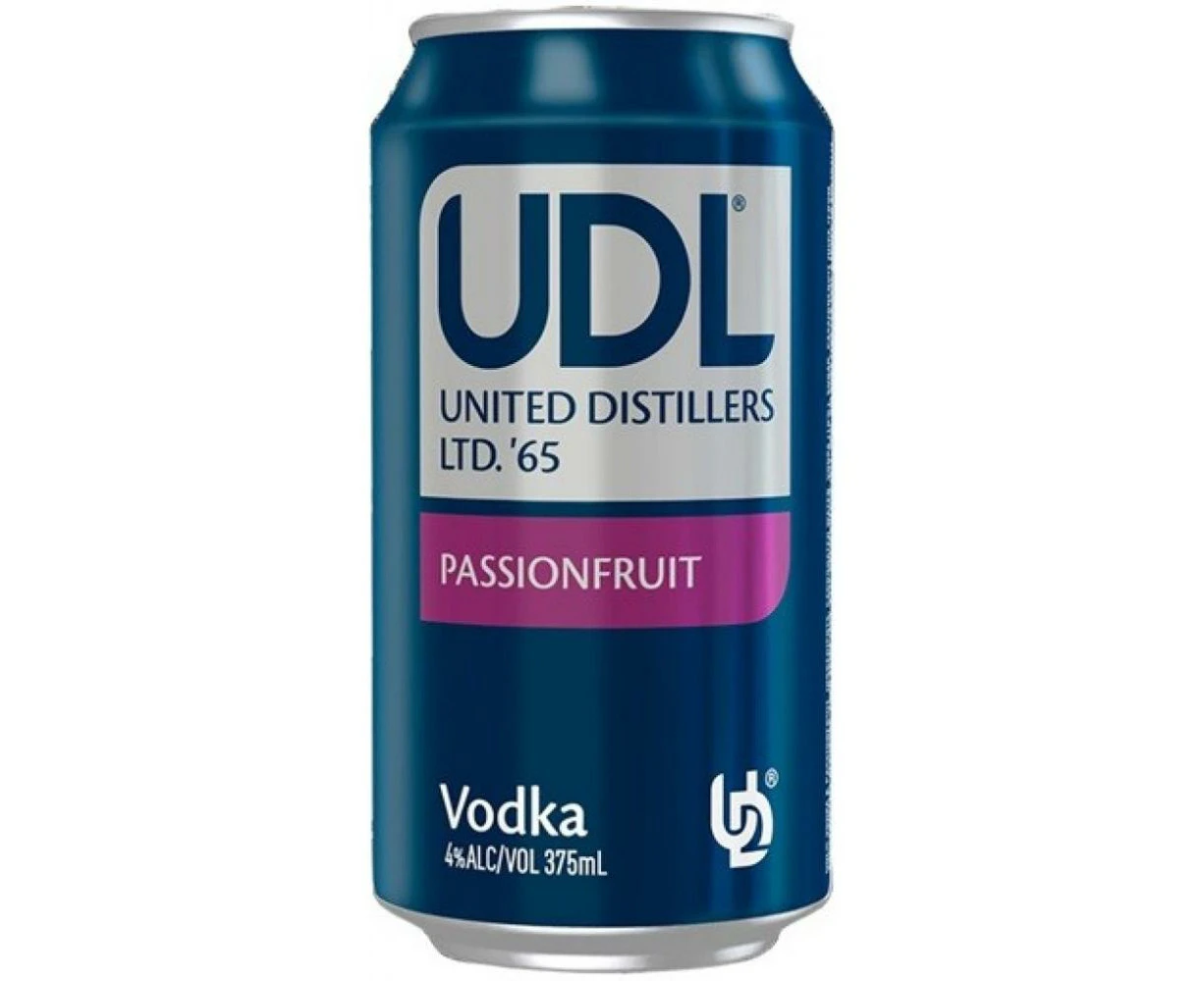 UDL Vodka & Passionfruit (10X375ML)