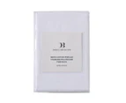 Daniel Brighton Percale Cotton Pillowcase 2-Pack - White