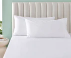 Daniel Brighton Percale Cotton King Pillowcase 2-Pack - White