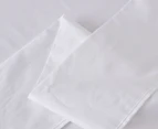 Daniel Brighton Percale Cotton Sheet Set - White