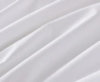 Daniel Brighton Percale Cotton Euro Pillowcase 2-Pack - White