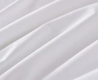 Daniel Brighton Percale Cotton Sheet Set - White