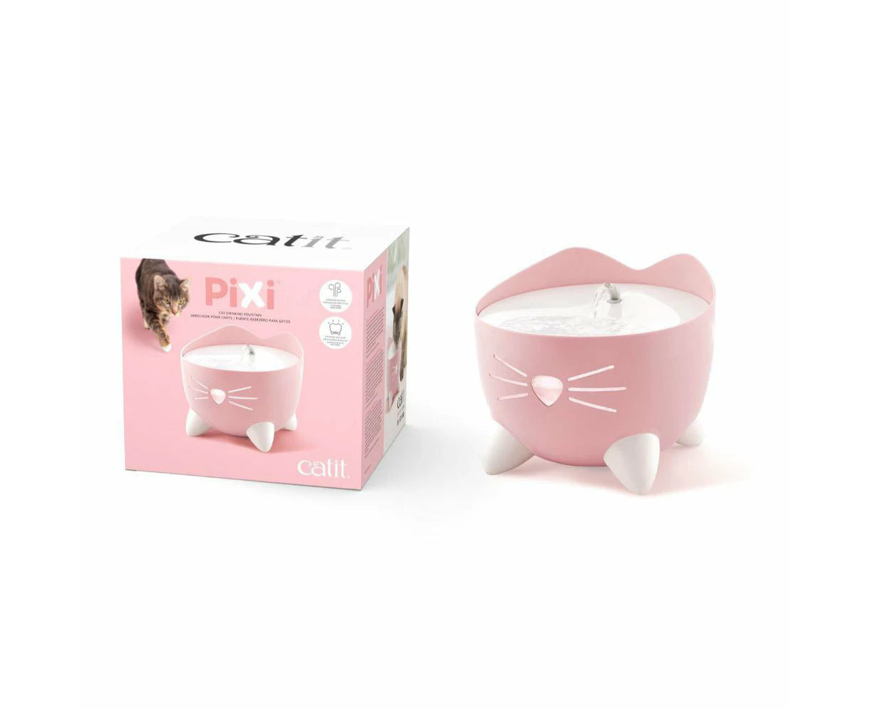 Catit Pixi Cat Fountain - Light Pink