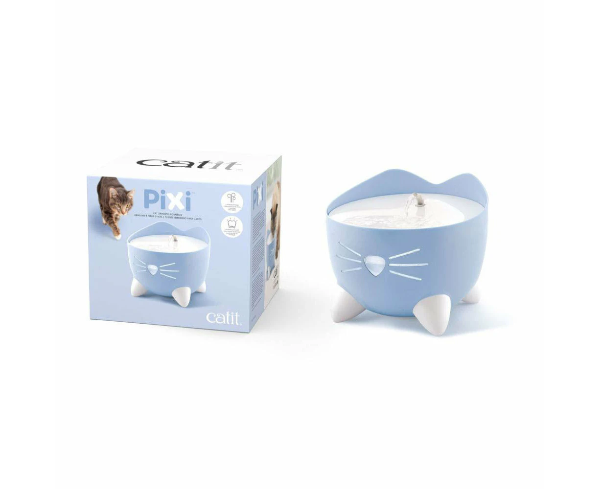 Catit Pixi Cat Fountain - Light Blue