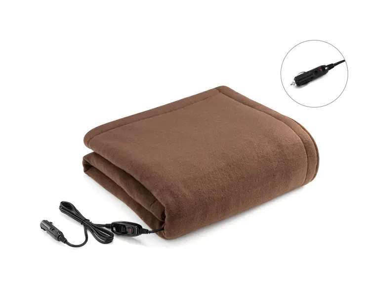 12 Volt Direct 12V Electric Blanket Brown