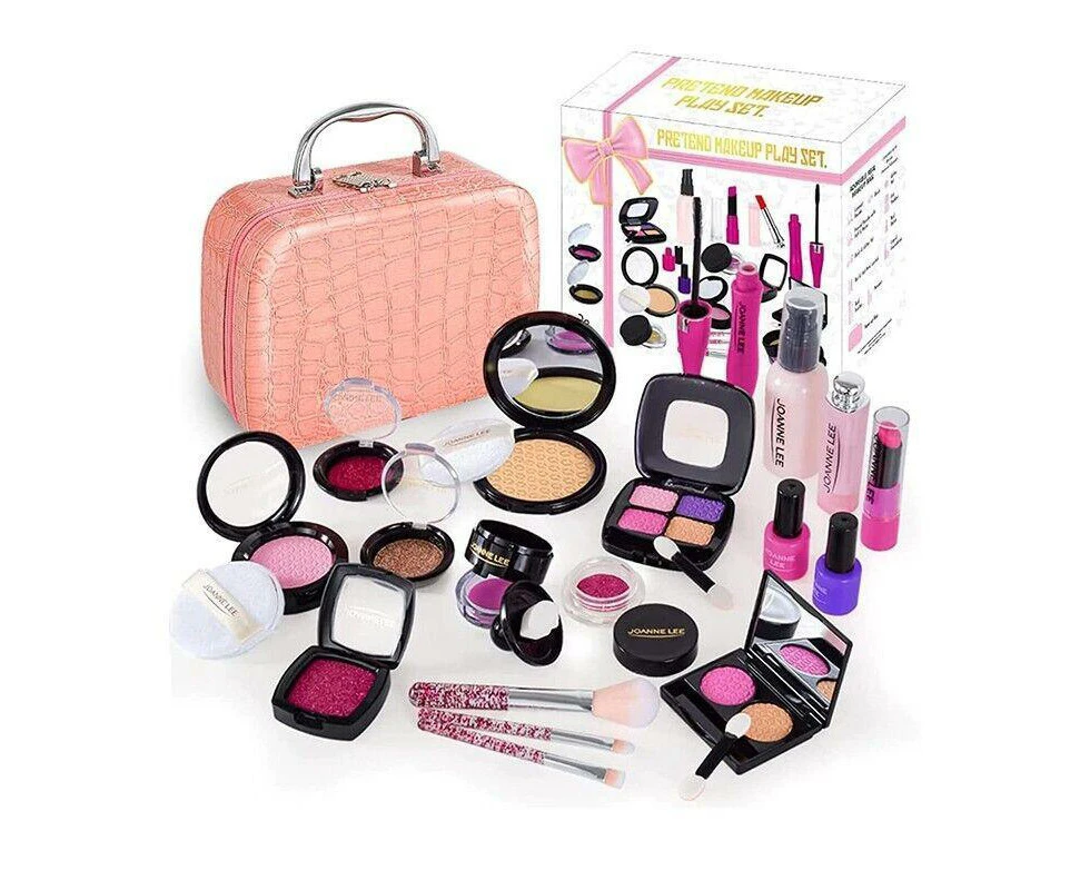 Kids Pretend Make Up Kit Play Beauty Makeup Set Glamour Girl Cosmetic Toy Gift