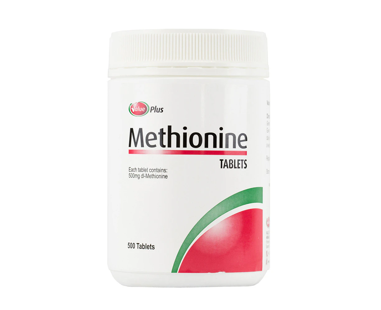 Value Plus Methionine Liver Detoxification for Greyhounds Tablet 500 Pack