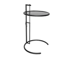 Replica Eileen Gray Adjustable Cigarette Table | Matte Black