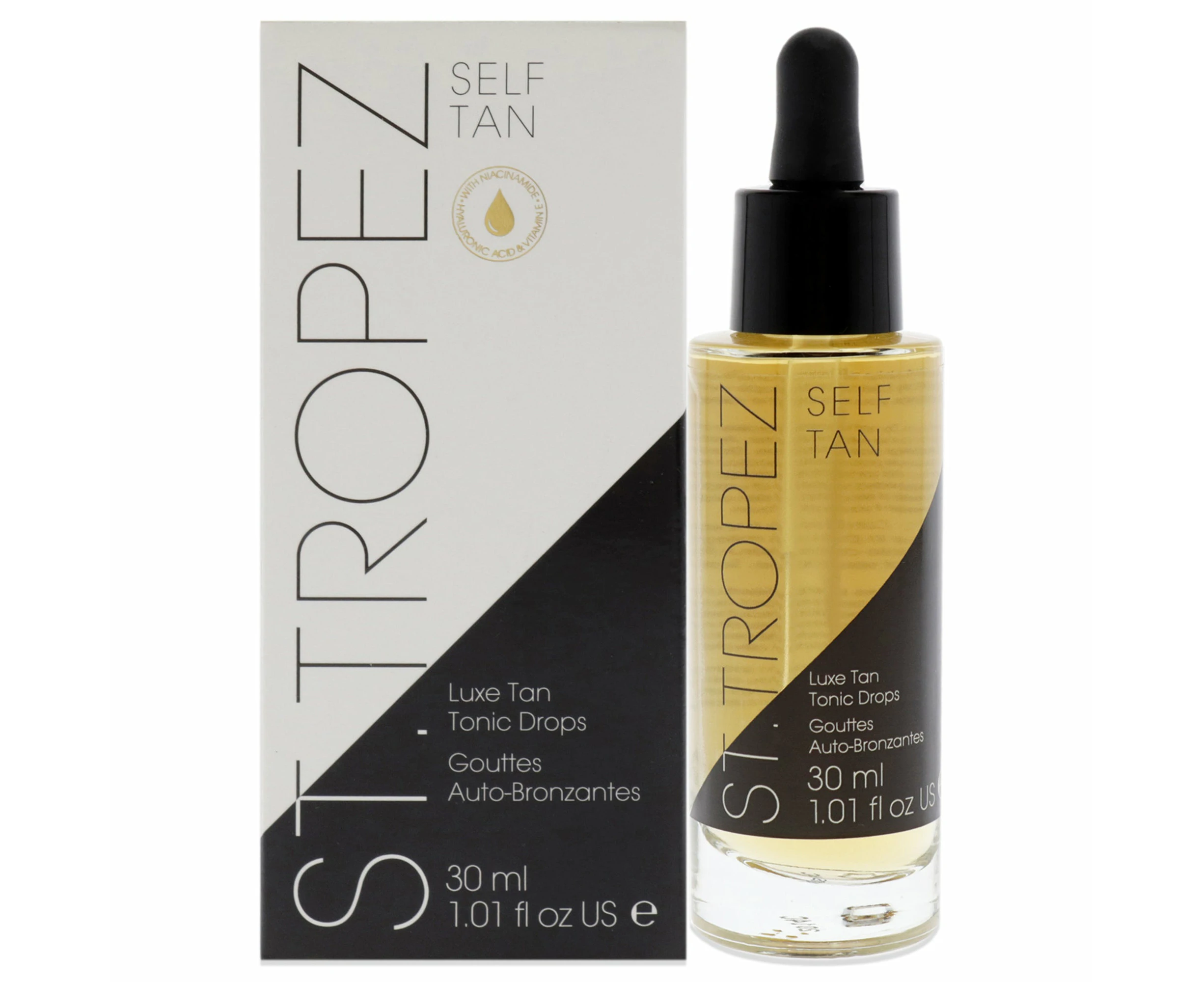 St. Tropez Self Tan Tonic Glow Drops by St. Tropez for Unisex - 1 oz Drops