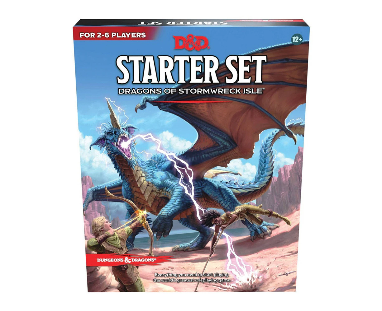 Dungeons & Dragons Starter Set Dragons of Stormwreck Isle Roleplaying Game 12y+