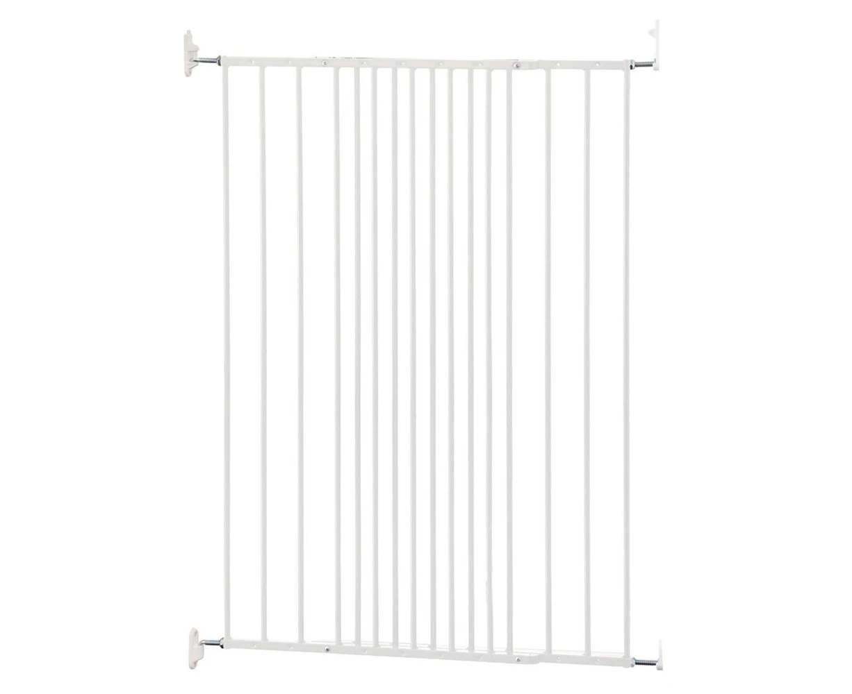 DogSpace Charlie Extra Tall Adjustable Safety Gate 103x106.8cm Dog/Pet White