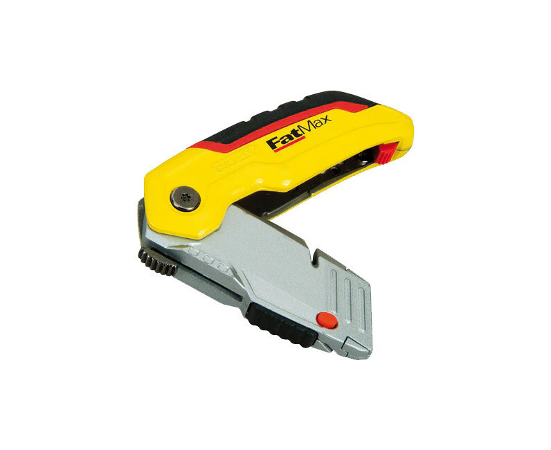 Stanley Fatmax 10-825 Retractable Folding Knife w/ Internal Blade Storage Yellow