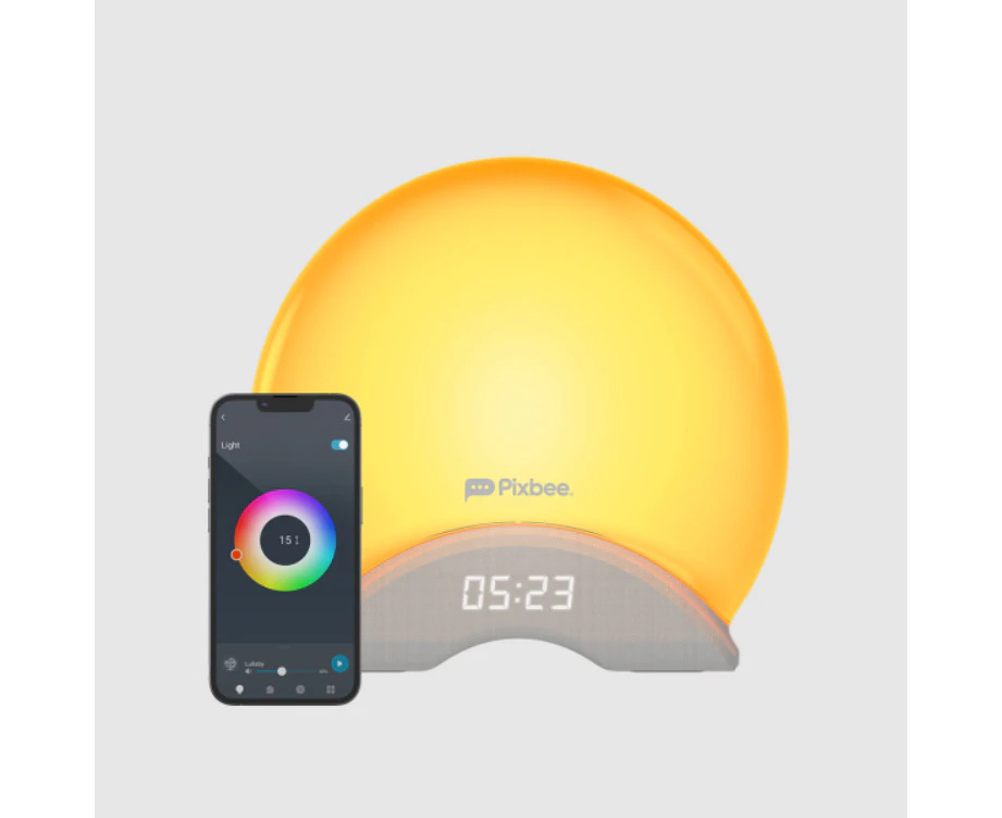 Pixbee Smart Wake Up Light With Alarm Clock