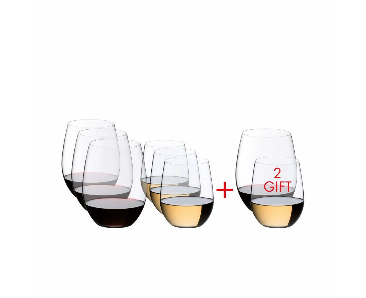 Riedel O Series Viognier-Chardonnay Wine Tumbler Pay 6 Get 8