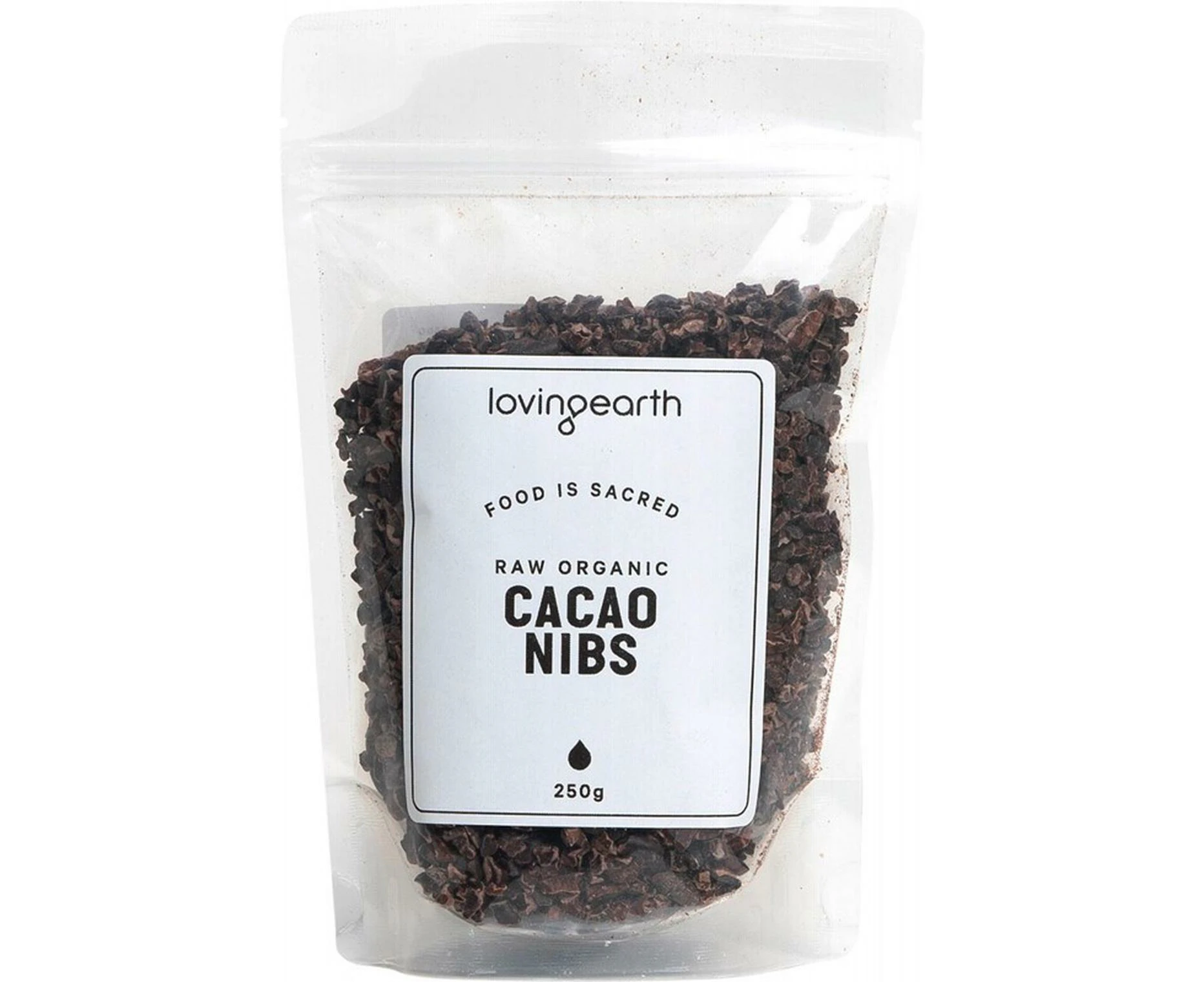 Raw Organic Cacao Nibs - 250g