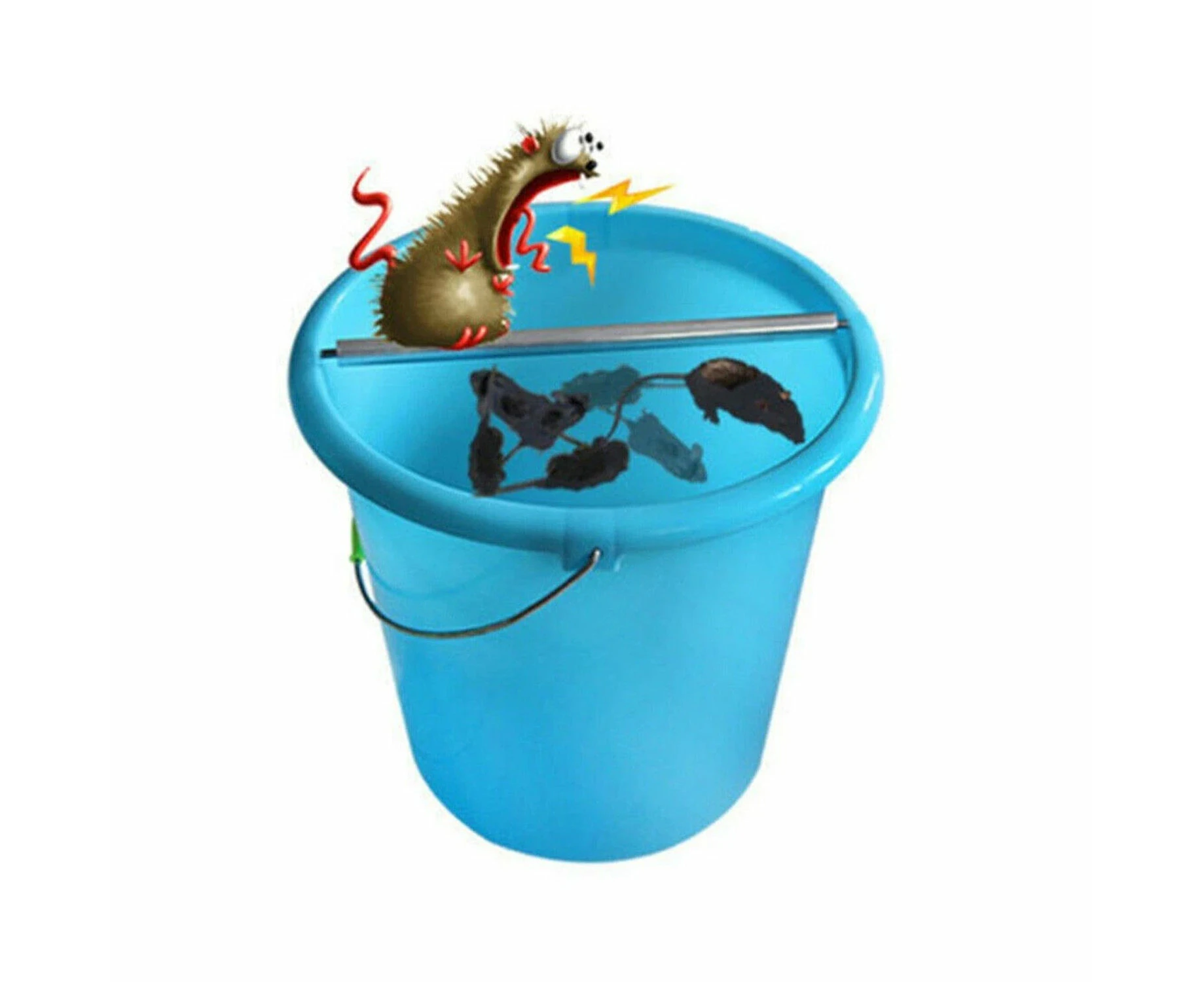 Mouse Trap Catch Rat Trap Catch Auto Reset Mice Walk The Plank Humane Bucket