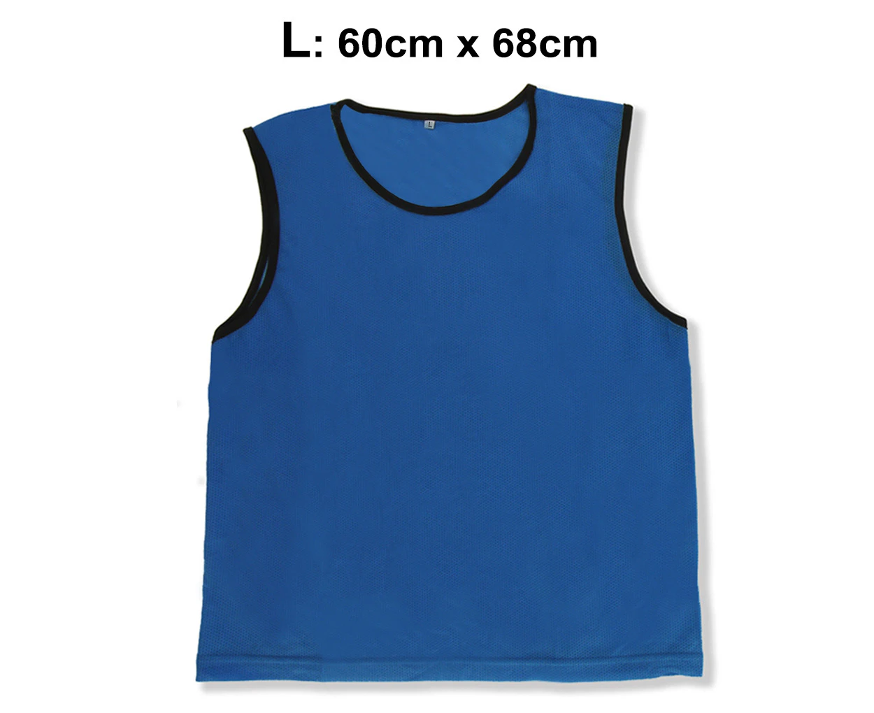 4pcs 4 Sizes Scrimmage Training Vest Unisex Sports Team Practice Vest for Football Basketball Dark Blue