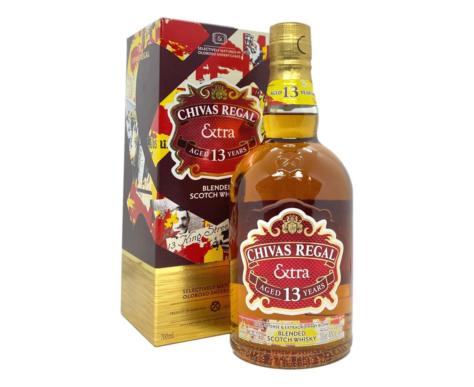 Chivas Regal Extra 13YO Scotch Whisky 700mL @ 40% abv