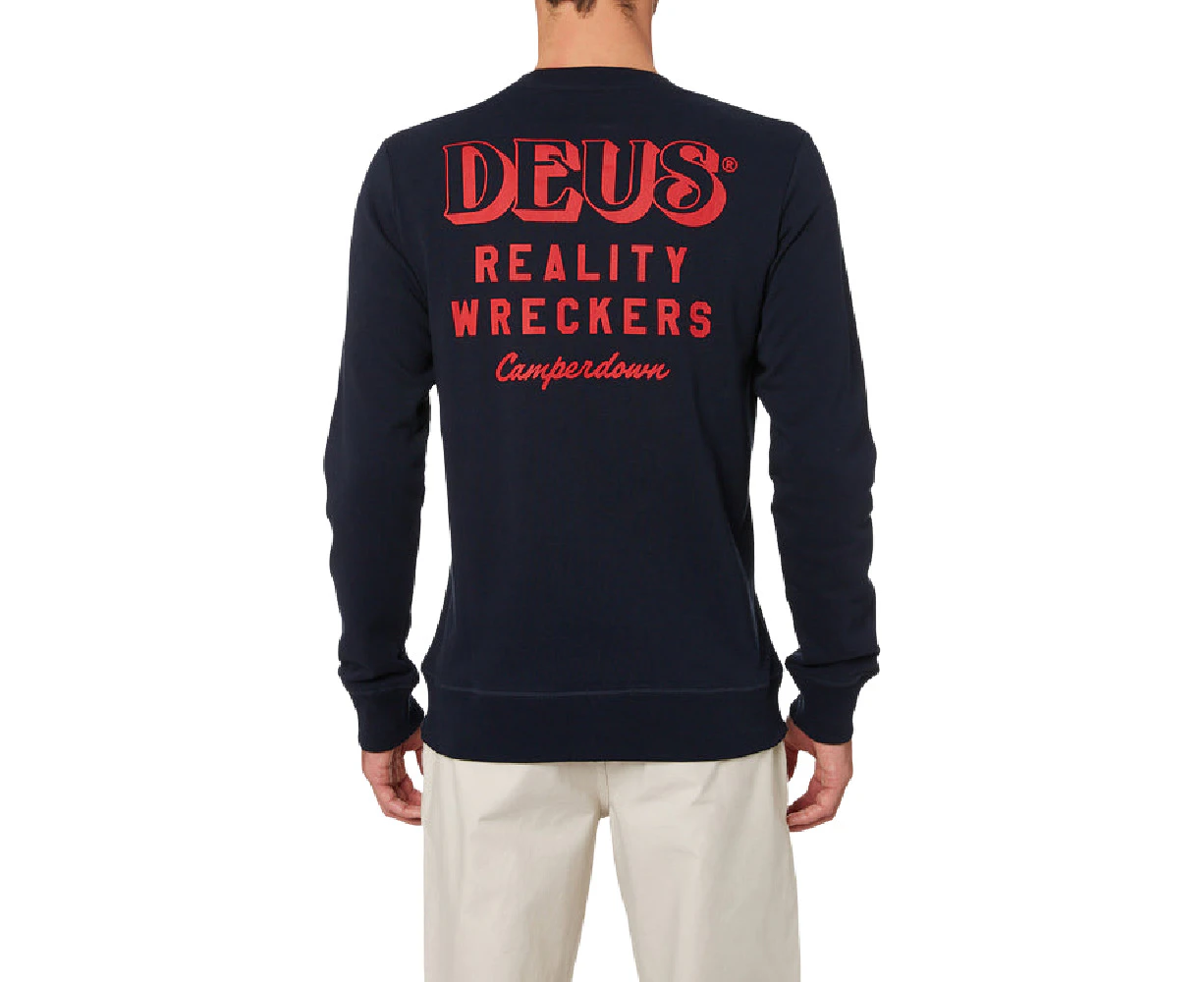 DEUS | HORSEMOUTH CREW REGULAR FIT NAVY